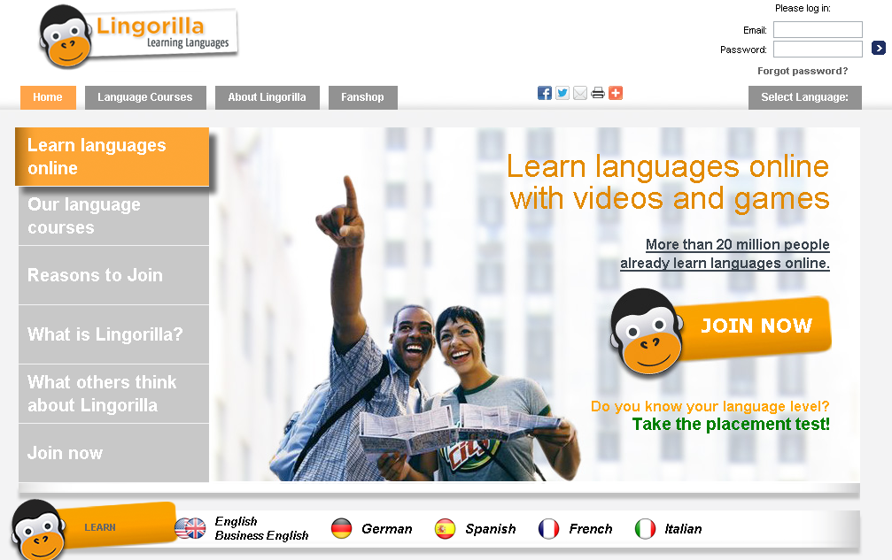 linguatv Screenshot
