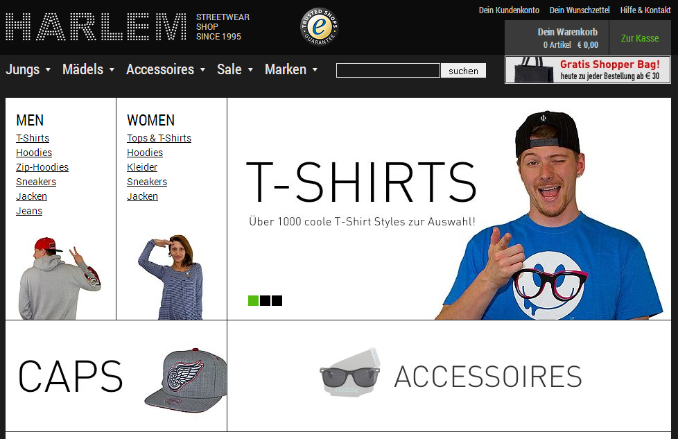 Harlem Stores Screenshot