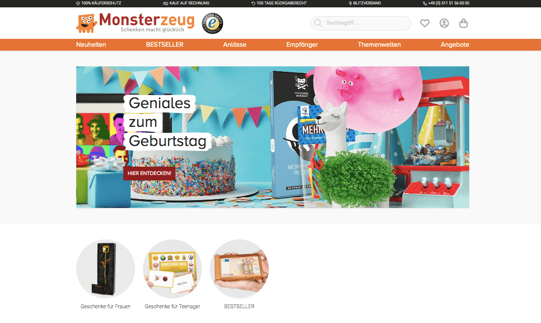 Monsterzeug Screenshot