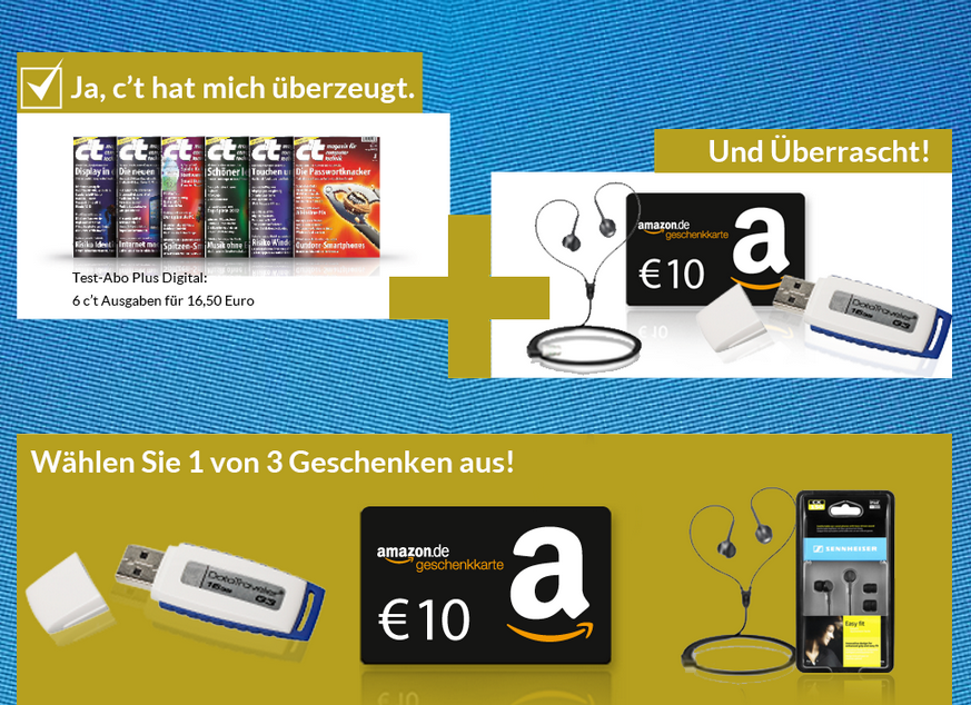 Heise Abovertrieb Screenshot