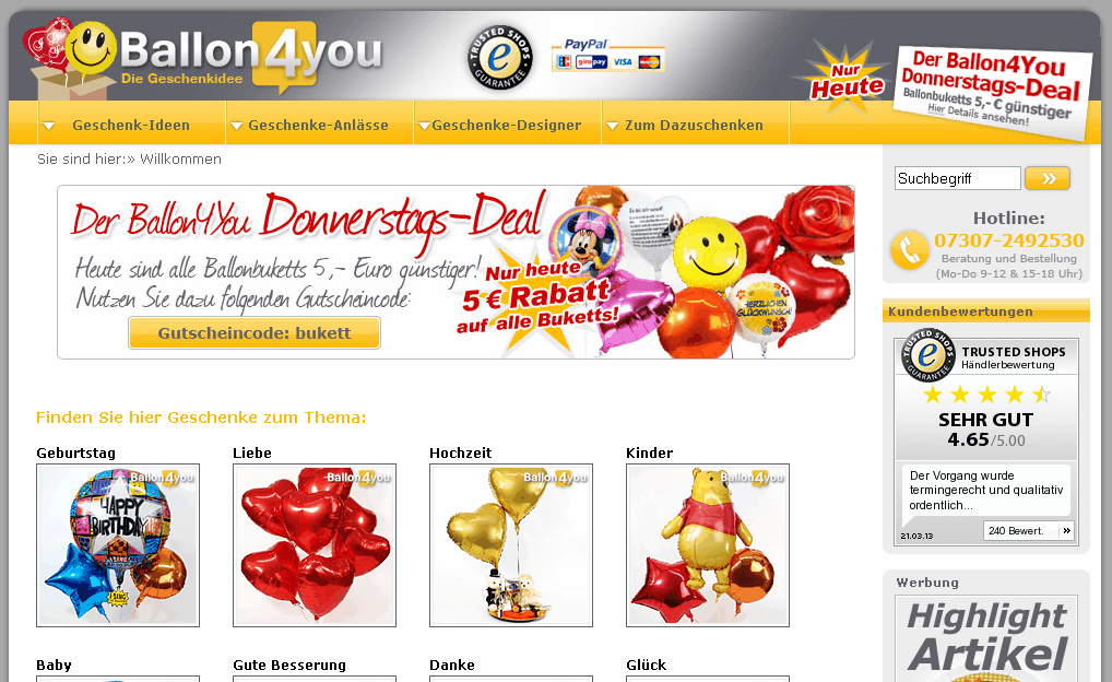 Ballon4you Screenshot