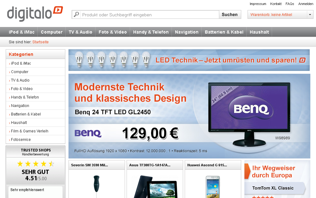 digitalo.de Screenshot