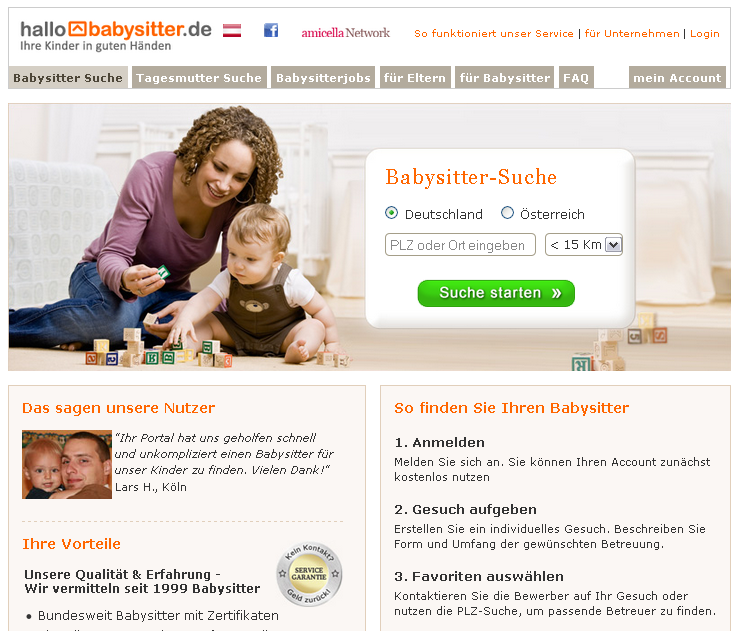 HalloBabysitter Screenshot