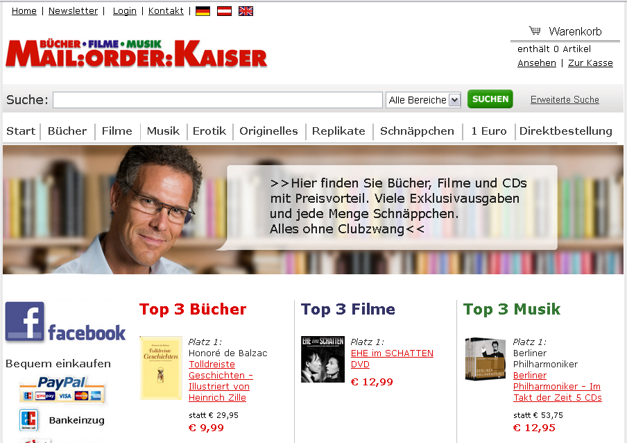 Mail Order Kaiser Screenshot