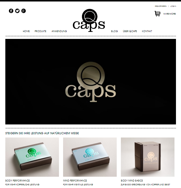qcaps.de Screenshot