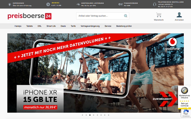 preisboerse24.de Screenshot