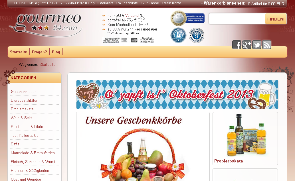 gourmeo24 Screenshot