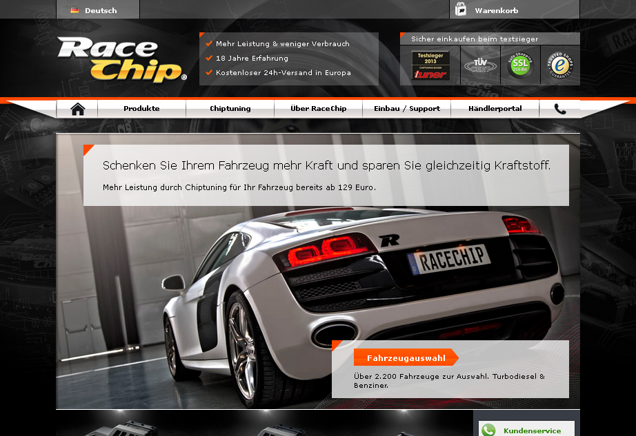 RaceChip Screenshot