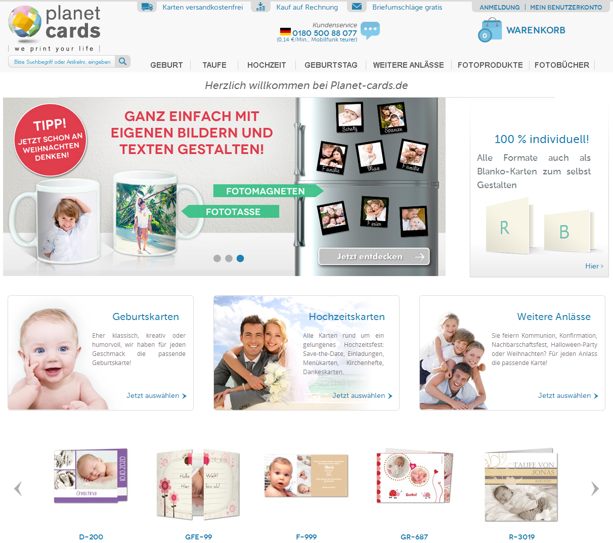 Planet-Cards Screenshot