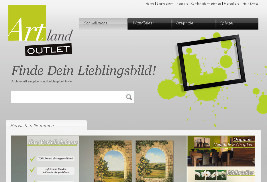Artland-Outlet Screenshot