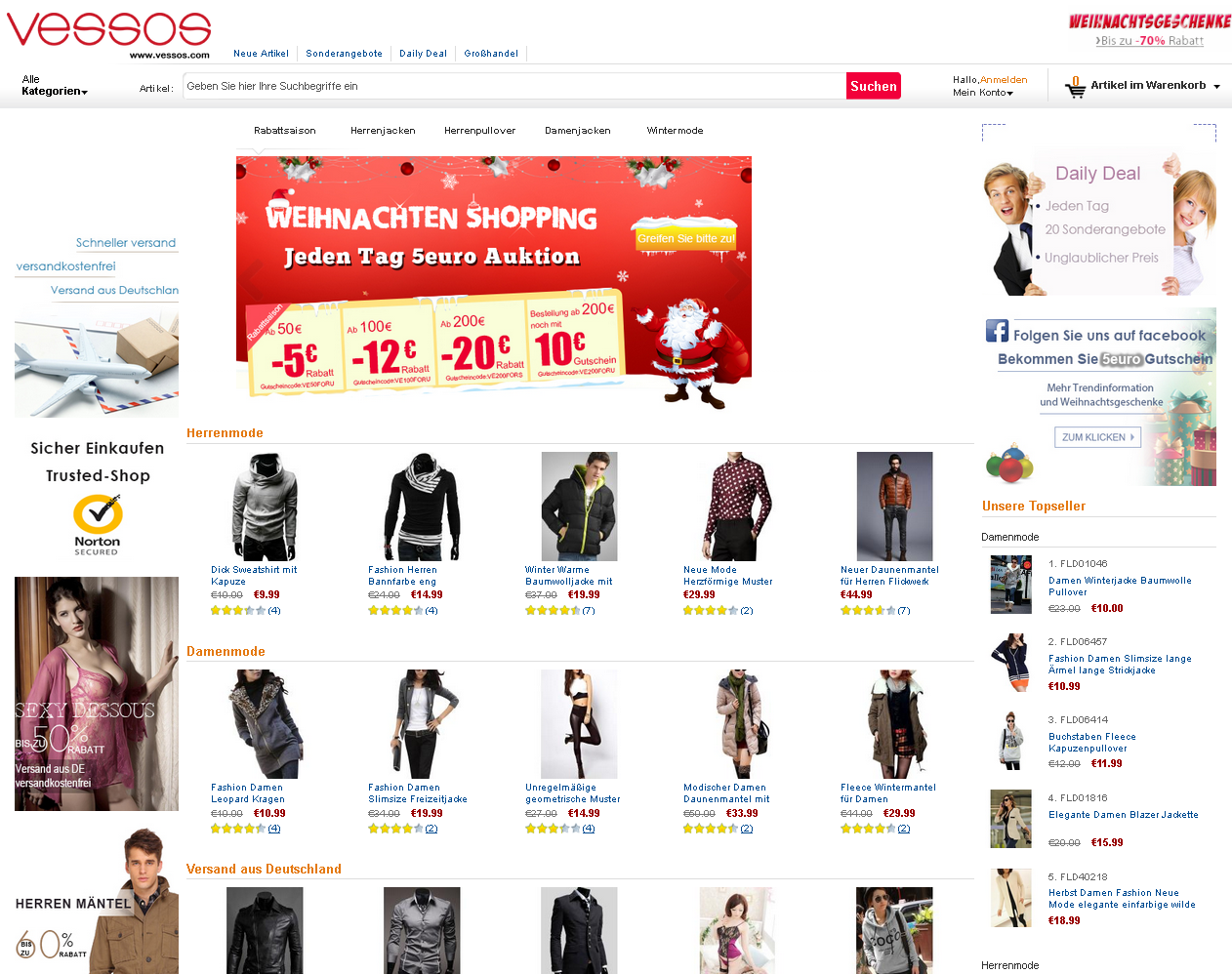 Vessos Screenshot
