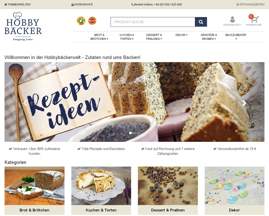 Hobbybäcker Screenshot
