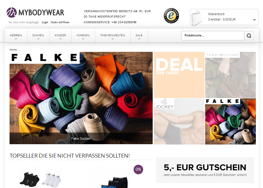 Mybodywear Screenshot