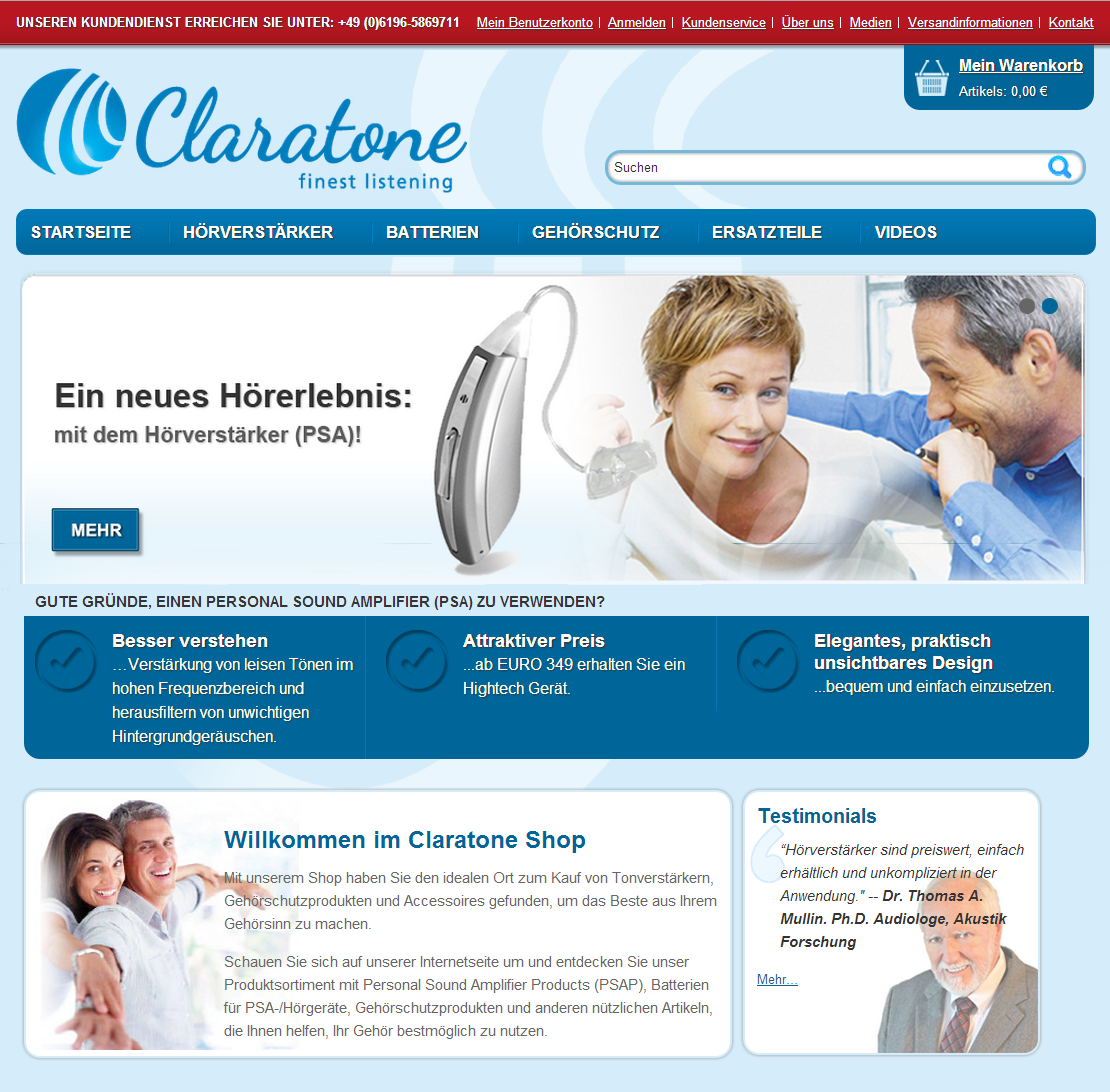 Claratone Screenshot