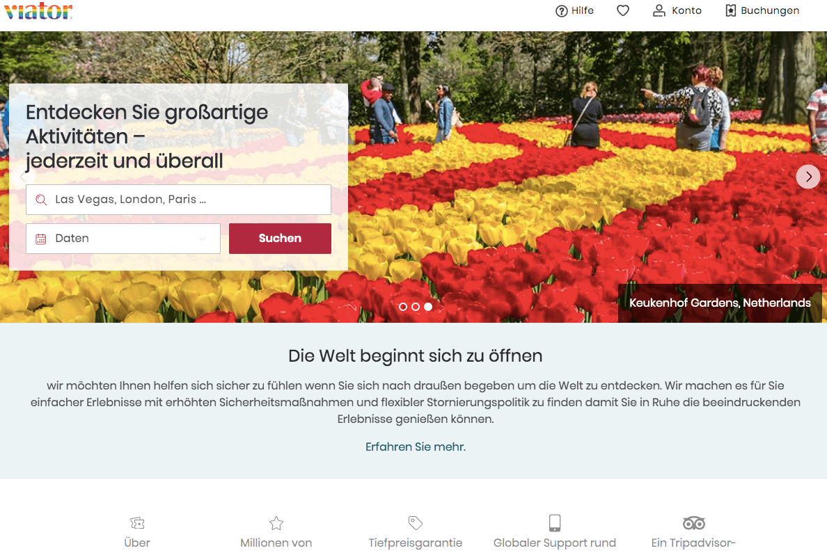 Viator Screenshot
