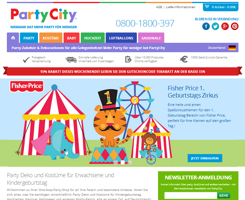 Party City Screenshot