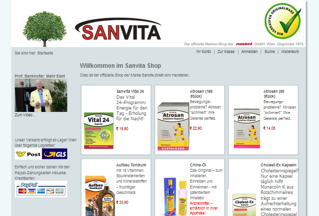 Sanvita Screenshot