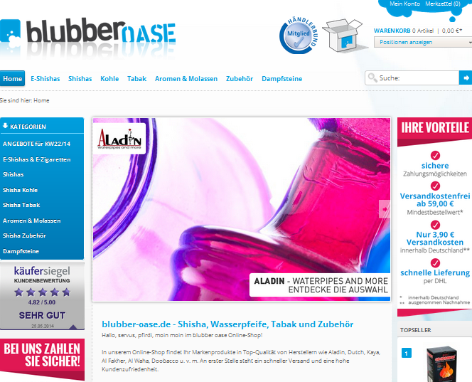 blubberOASE Screenshot