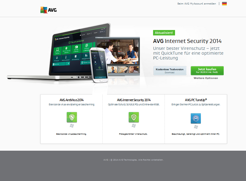 AVG Screenshot