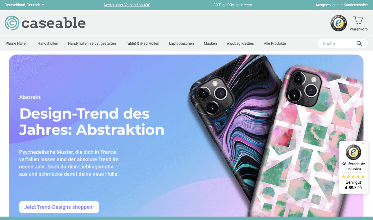 caseable Screenshot