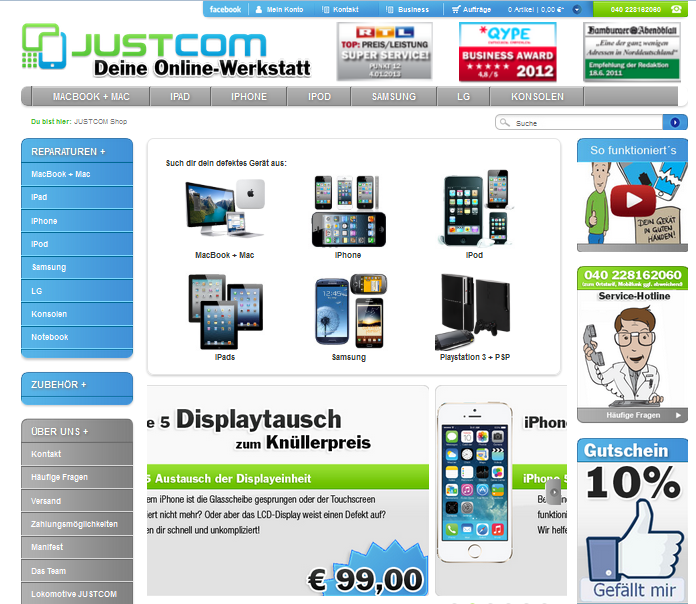 JUSTCOM Screenshot
