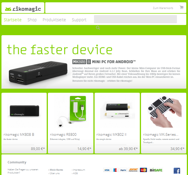 rikomagic Screenshot