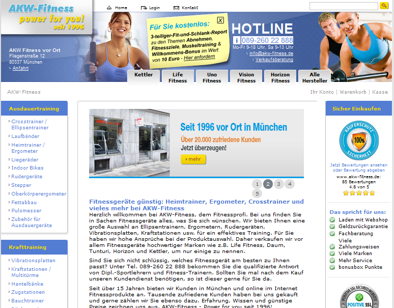 AKW-Fitness Screenshot