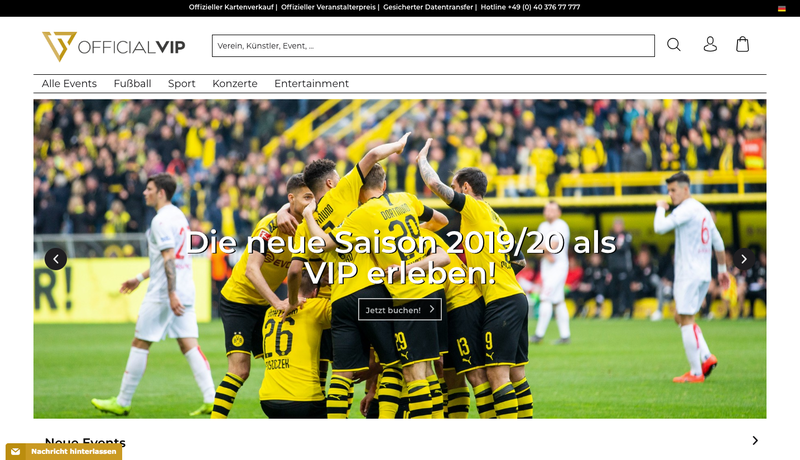 Official-vip.com Screenshot