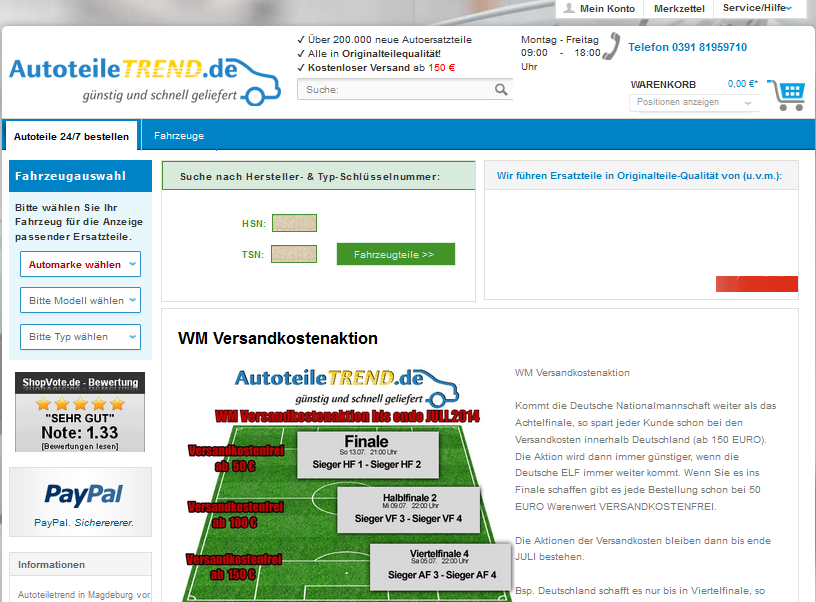 AutoteileTREND Screenshot