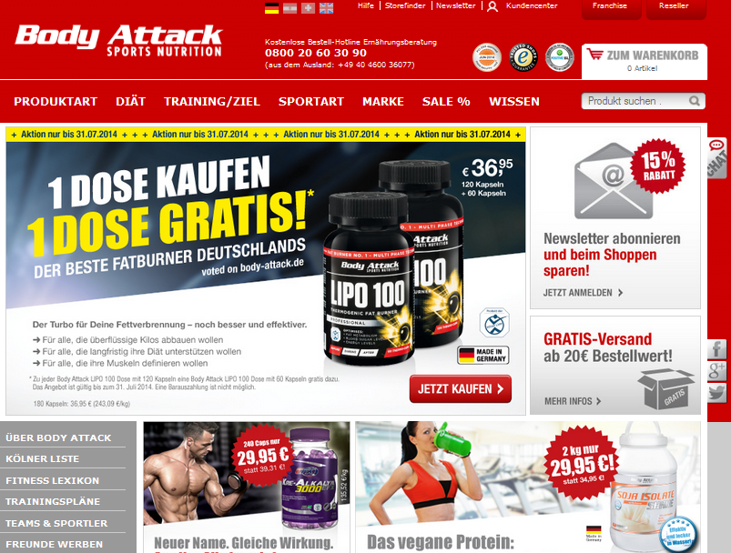 Body Attack Screenshot