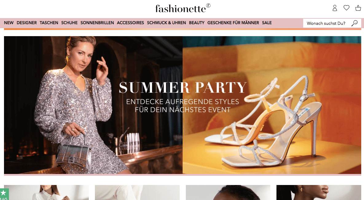 Fashionette Screenshot