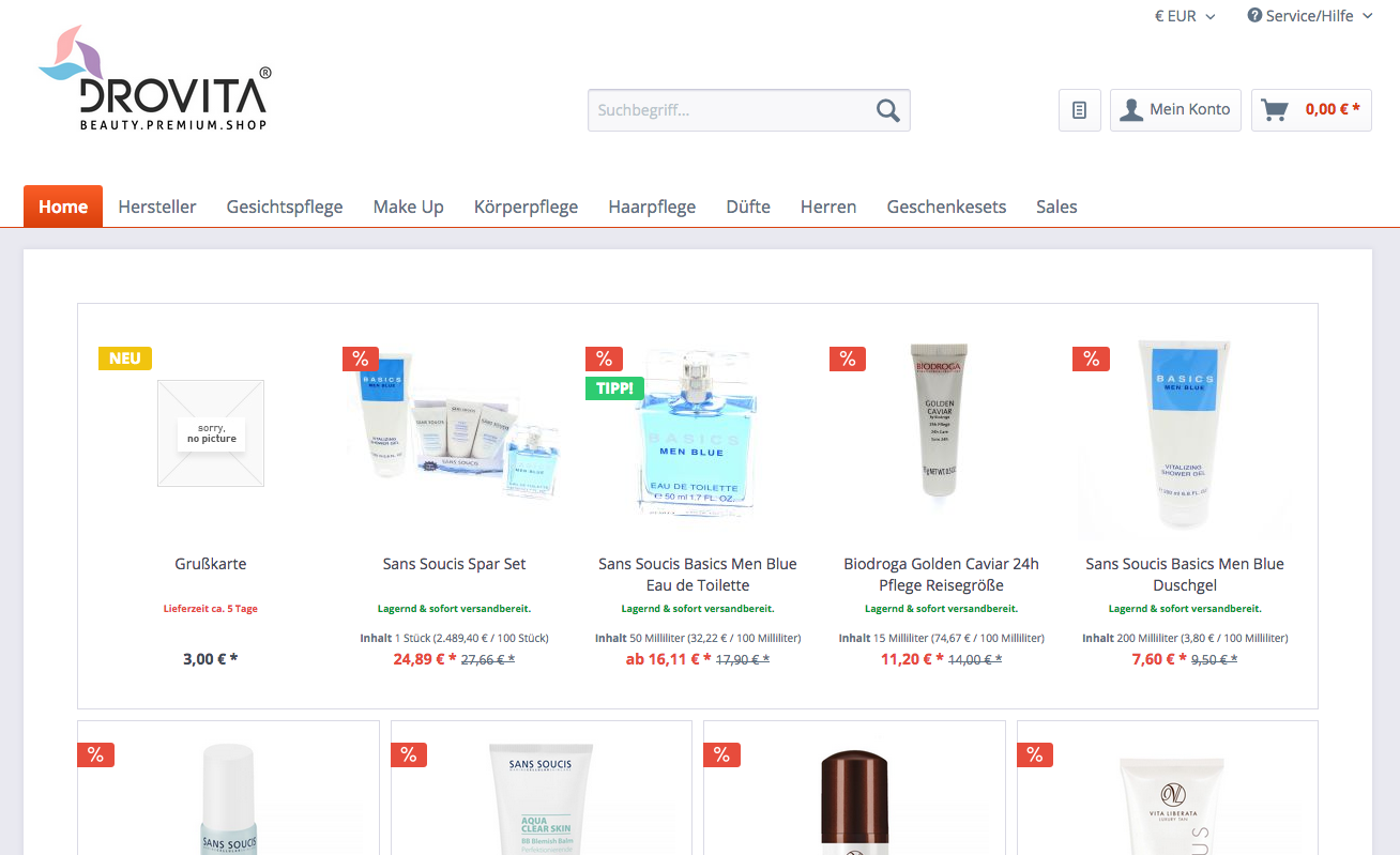 DROVITA Screenshot