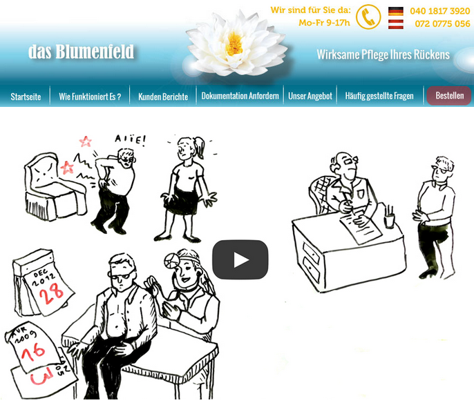 fuerdenruecken.de Screenshot