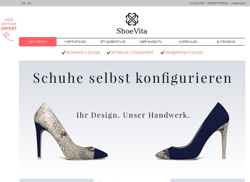 ShoeVita Screenshot