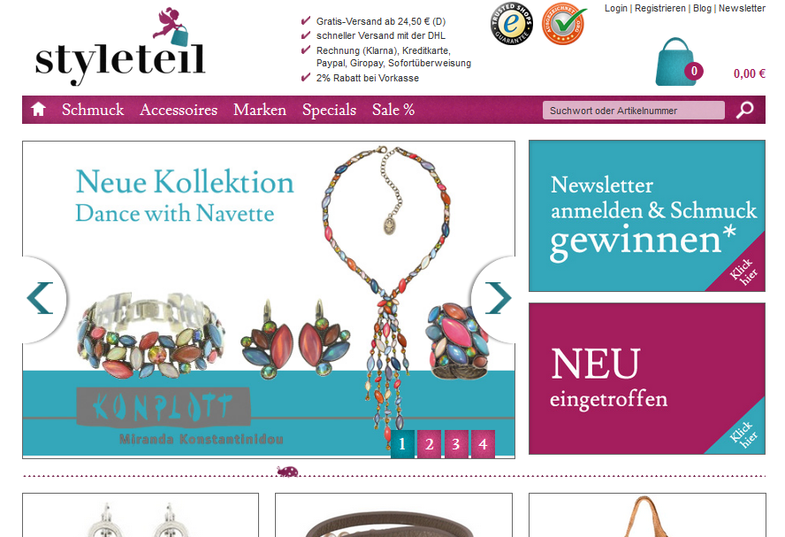 Styleteil Screenshot
