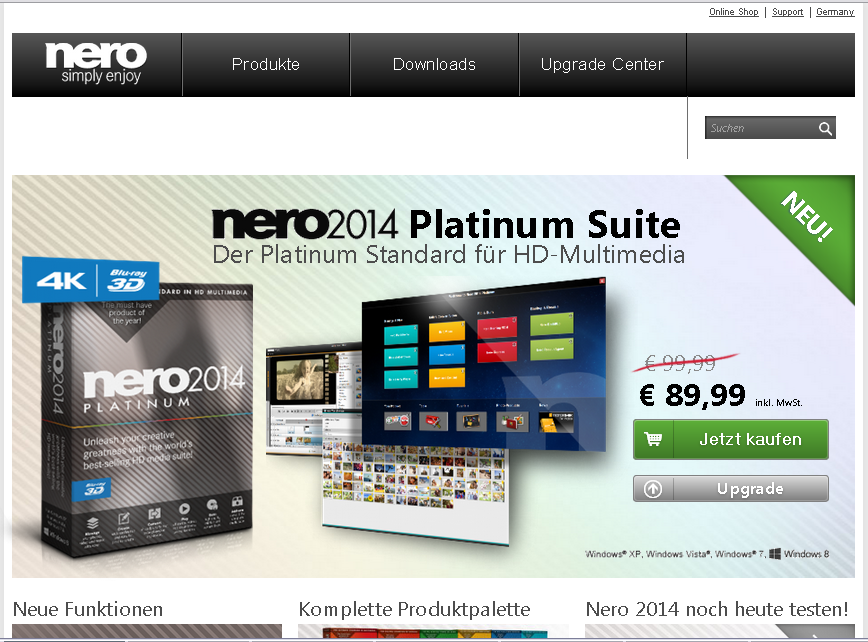 Nero Screenshot
