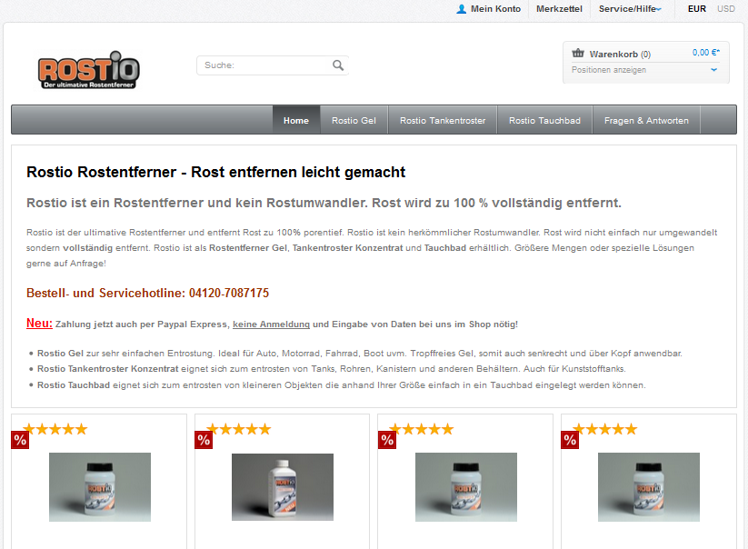 Rostio Screenshot