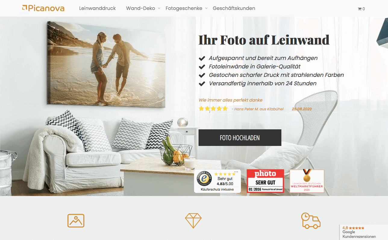 Picanova Screenshot