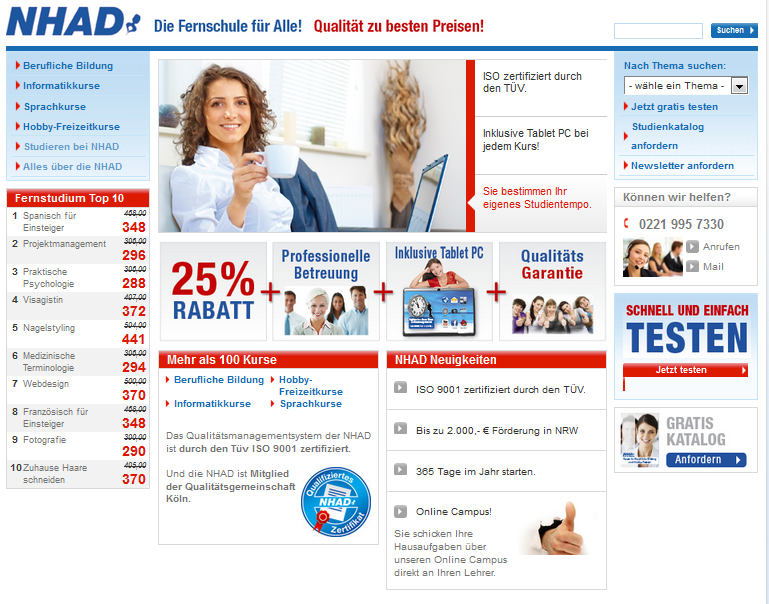 NHAD Screenshot