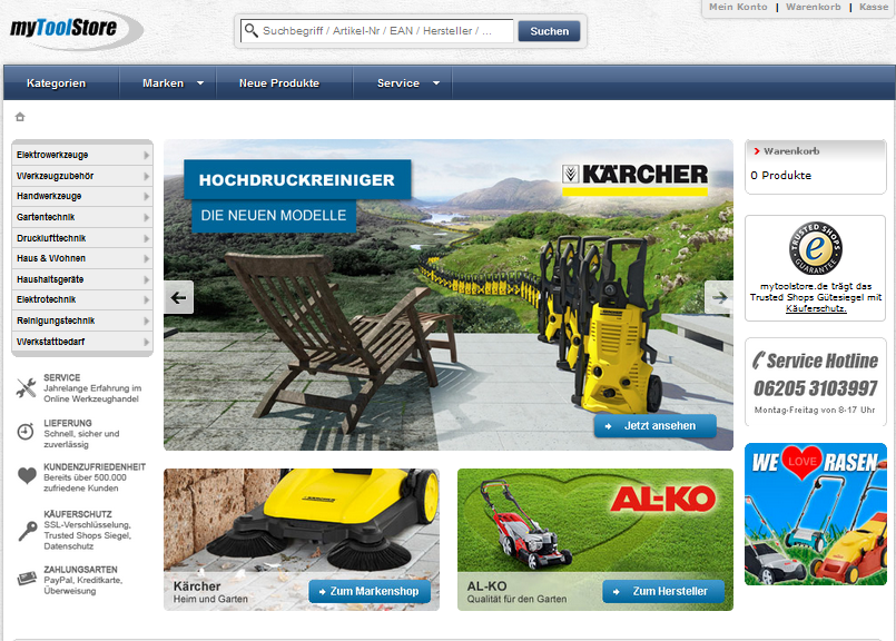 myToolStore.de Screenshot