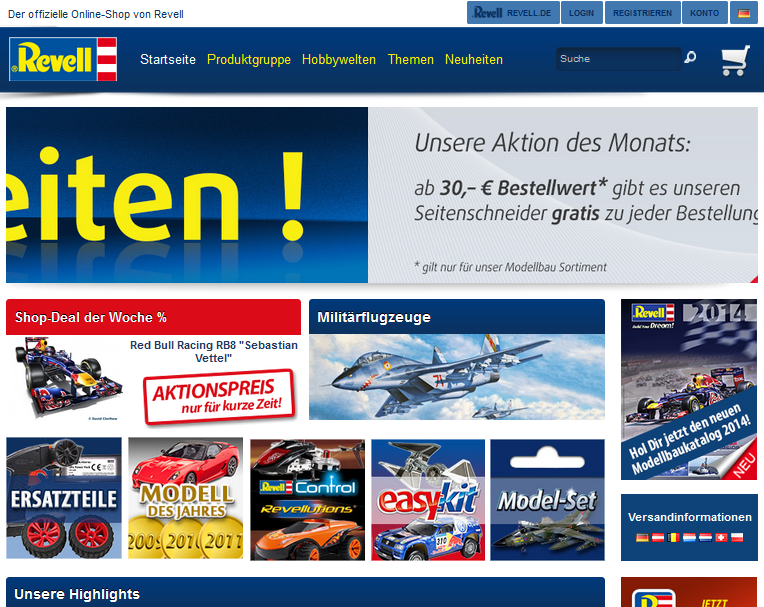 Revell Screenshot