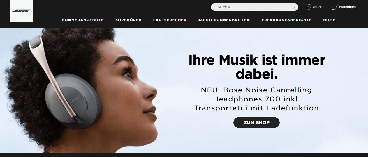 BOSE Screenshot