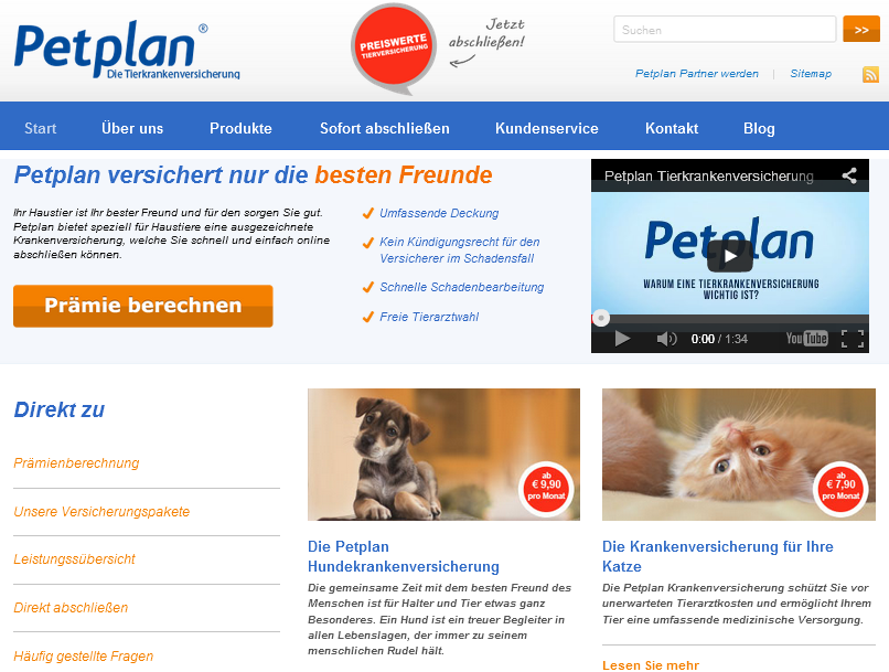 Petplan Screenshot