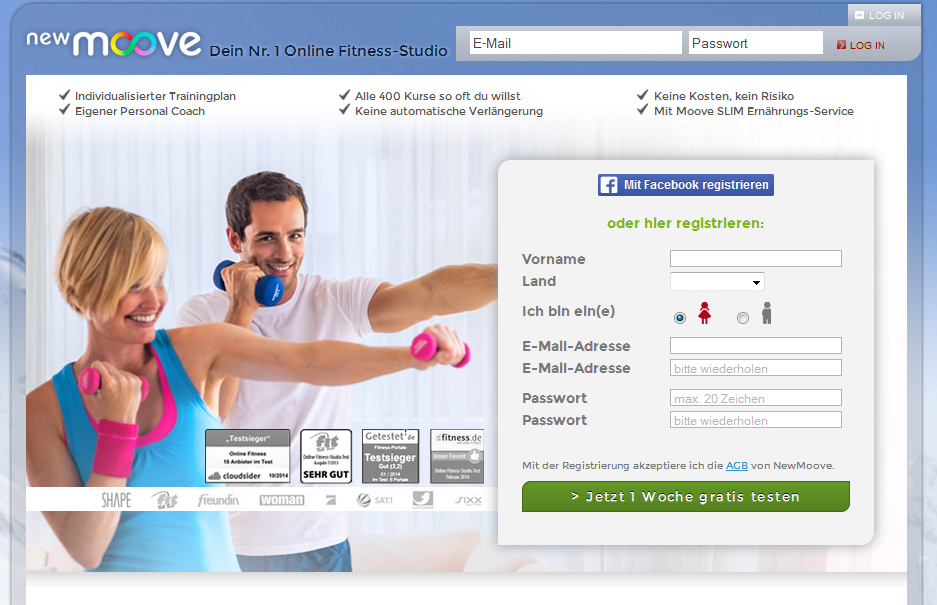 NewMoove Screenshot