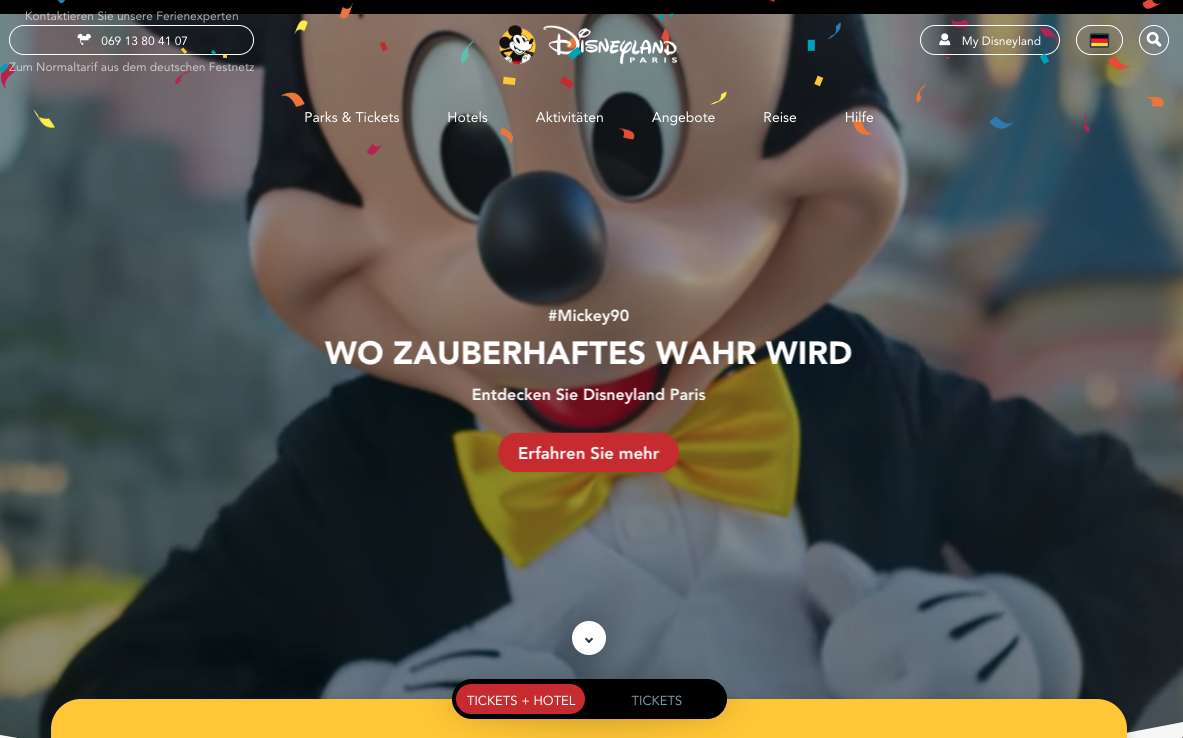 Disneyland Paris Screenshot