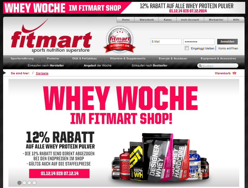 Fitmart Screenshot