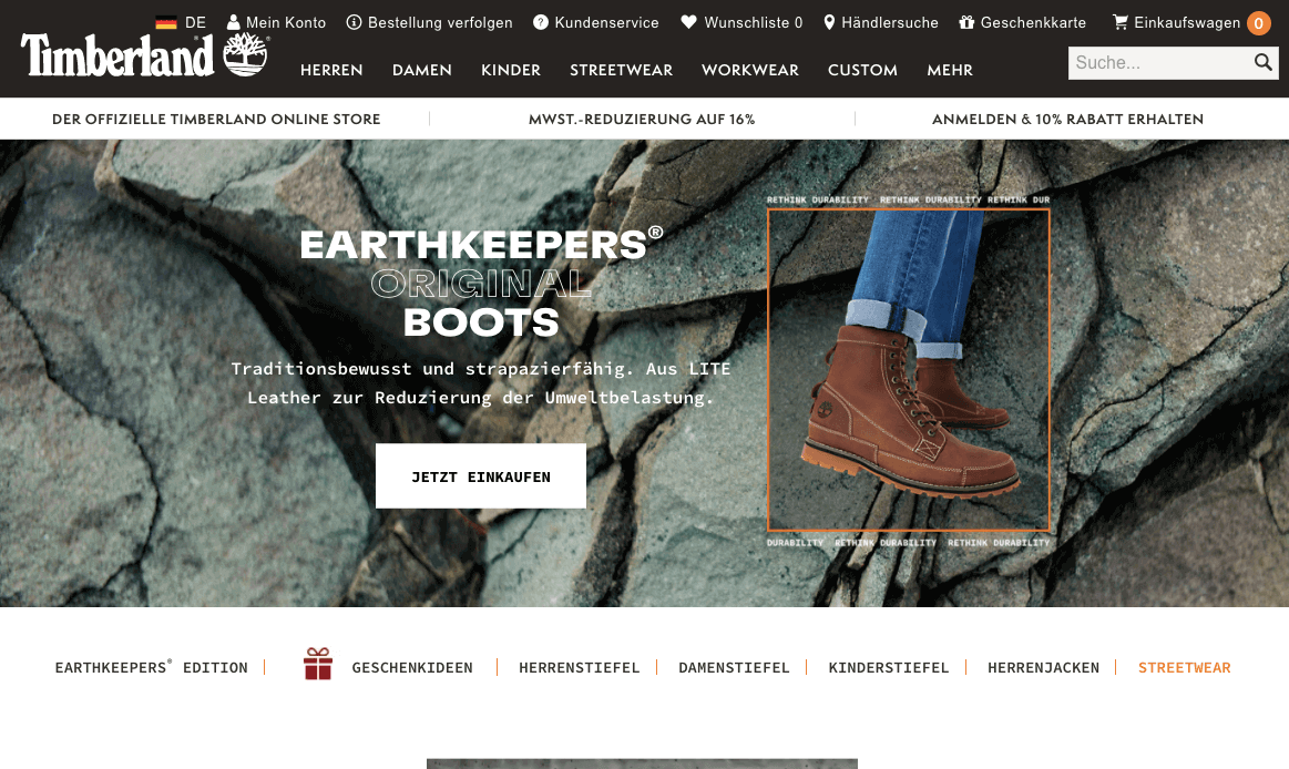 Timberland Screenshot