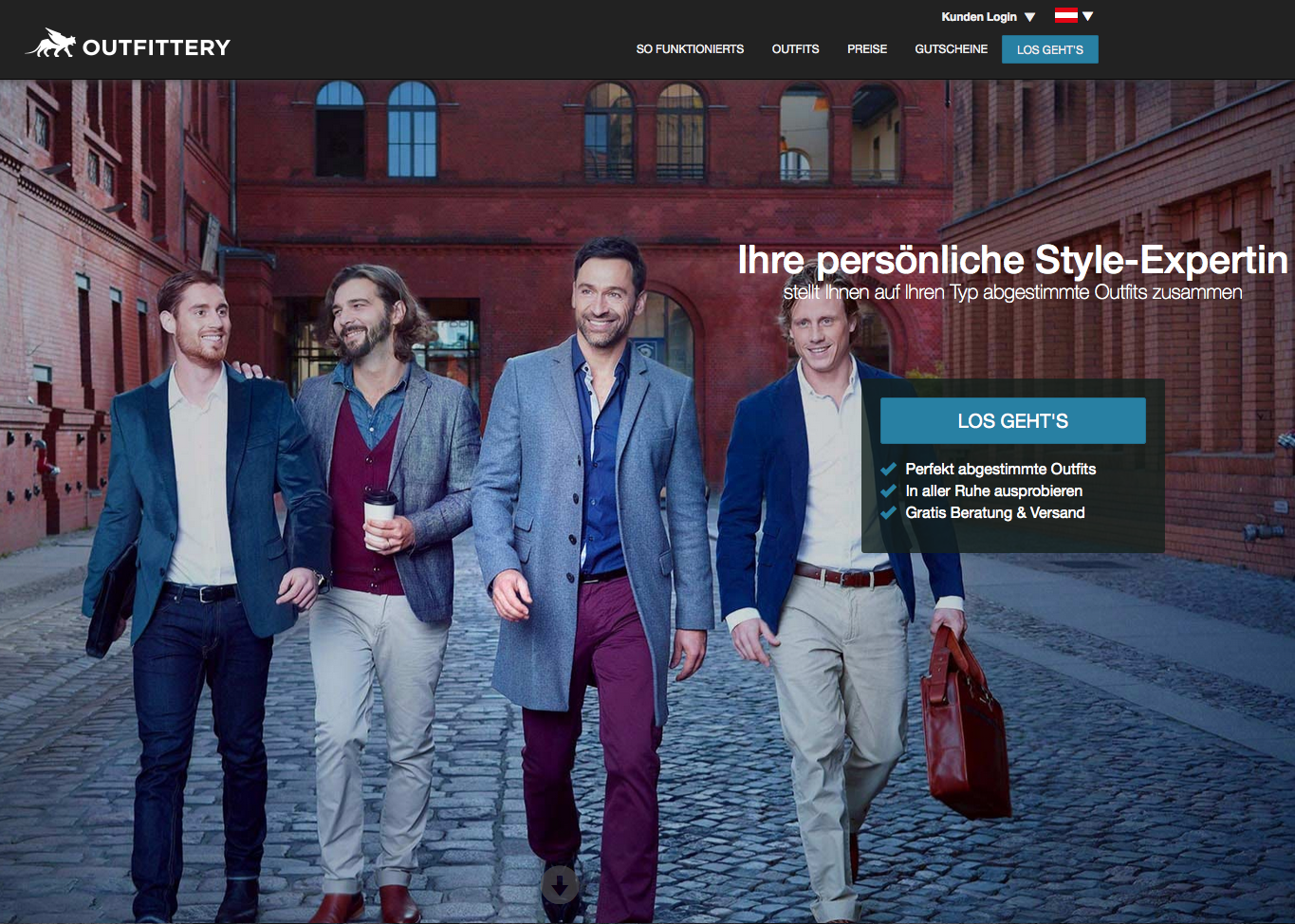 Outfittery AT Screenshot