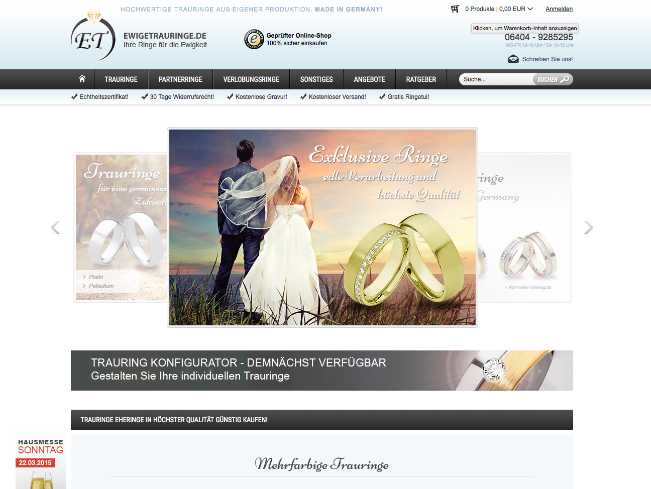 Ewige Trauringe Screenshot