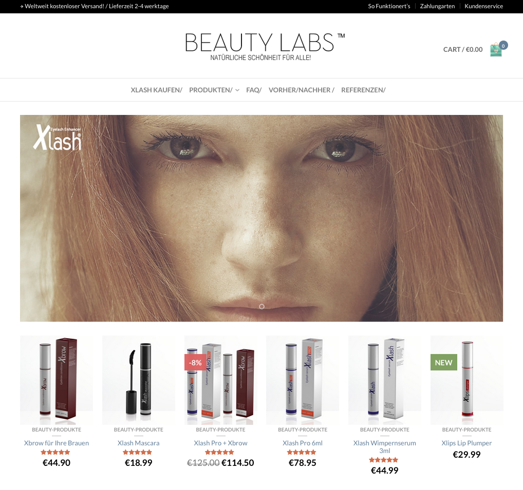 Beauty Labs Screenshot